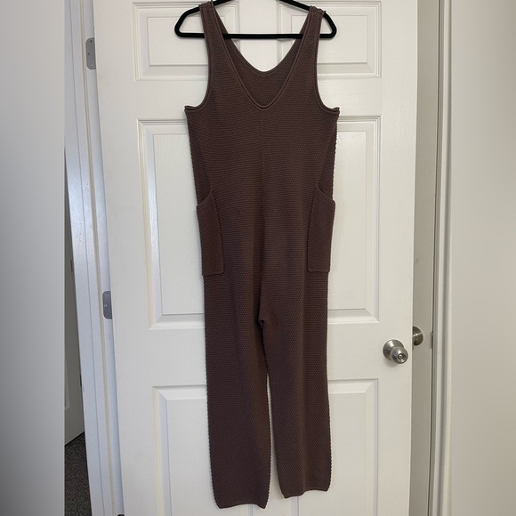 Free People Hailee Sweater Jumper Onesie in Minked Brown - XS - Picture 3 of 10